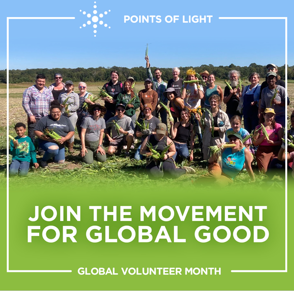 Make a Plan for Global Volunteer Month