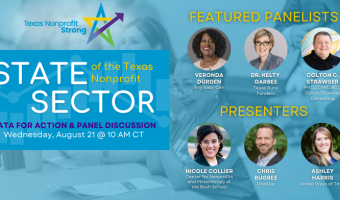 State of the Texas Nonprofit Sector: Data for Action & Panel Discussion