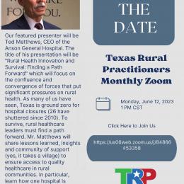 Texas Rural Practitioners Monthly Meeting