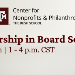 Leadership in Board Service